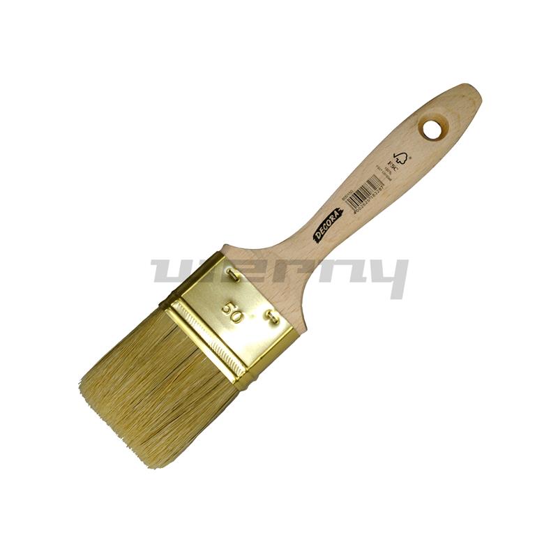 Profi Lackpinsel PROLINE ELITE 3er Set premium Qualität Pinsel 50 mm & 120 mm breit & 50 mm breit mit langem Griff 100% FSC-zertifiziertes Holz